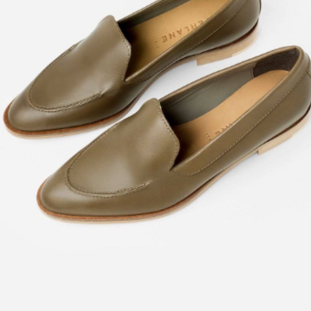 VGUC Everlane Modern Loafers in Khaki, size 10.5